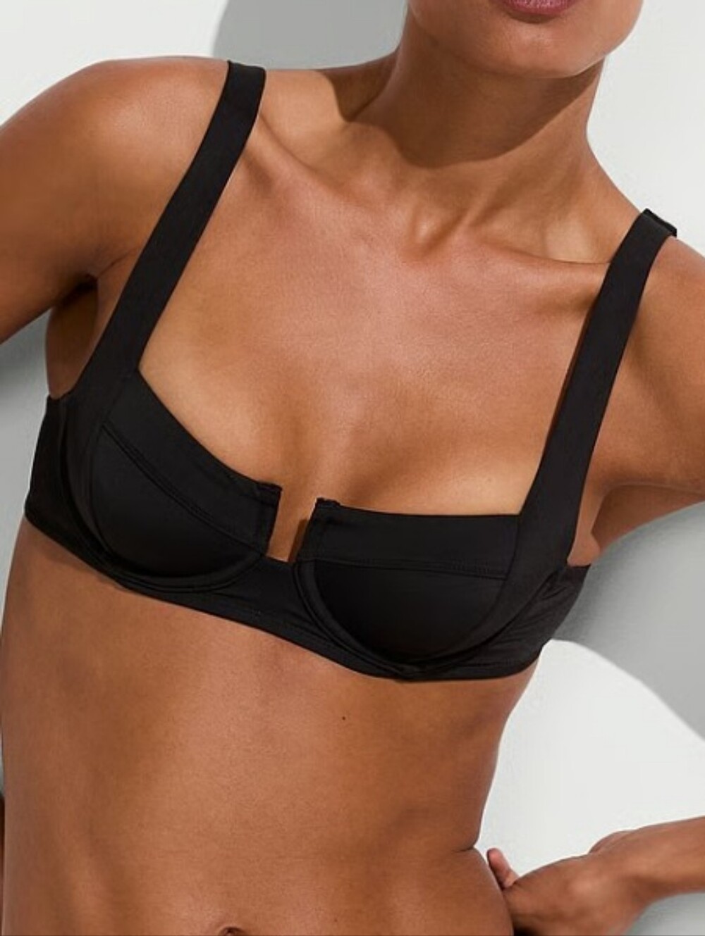 Victoria's Secret Swim Essential Full-Coverage Bikini Top Sz 38C